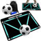 AFAIK Fußball Trainingsmatte Fußballmatte Fussball Schritt Trainingsmattem rutschfeste Schritt Trainingsmatte 60x90 cm Stoßdämpfende Fussball Matte Ballkontrolle Trainingsmatte (C)