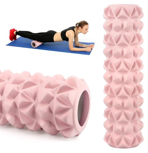 Rouleau de Massage,Foam Roller,Rouleau en Mousse,rouleau massage sport,pour Massage Profond des Muscles, Utilisé à la Maison et au Gymnase