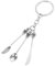 VALICLUD Zinc Alloy Spoon Fork Keyring Keychains for Men Small Keychain for Backpacks Punk Bag Pendant Halloween for Women