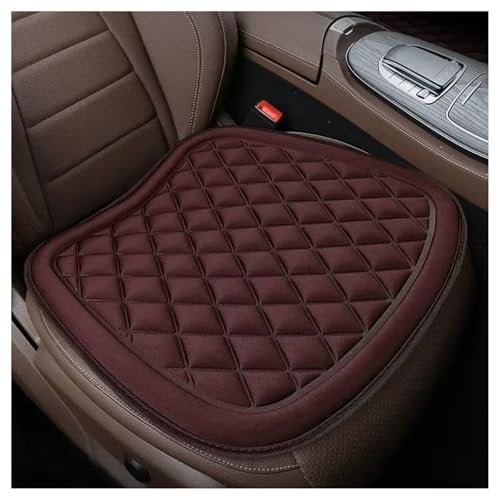 BFRDGE Auto Sitzkissen für VW Caddy 2020-2024 2025, Weiche Bequeme Autokissen, Autositzschutz Sitzunterlage Kratzfest, Autositzkissen,C Red