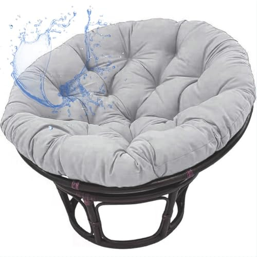 Aocase Rundes Wasserdichtes Sitzkissen Hängeschaukel Kissen Polster Autositzen und Gartenstühle Ideal für Outdoor und Indoor Einsatz in Hängehöhle Lesesessel oder Papasansessel,No02,60×60cm