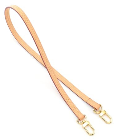 Umiup Vachetta Ersatz-Schulterriemen aus Leder für Handtaschen, Pochette Little Pouch Speedy Nano Noe, Bienenwachs, Width:0.43in X Length:23.6in