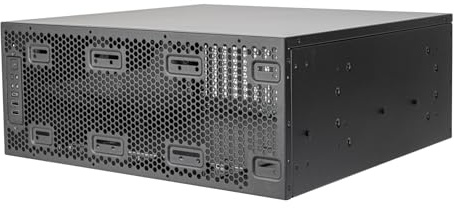 Silverstone Technology RM4A Chasis de Servidor en Rack 4U con compatibilidad Mejorada para radiadores de 360 mm, SST-RM4A