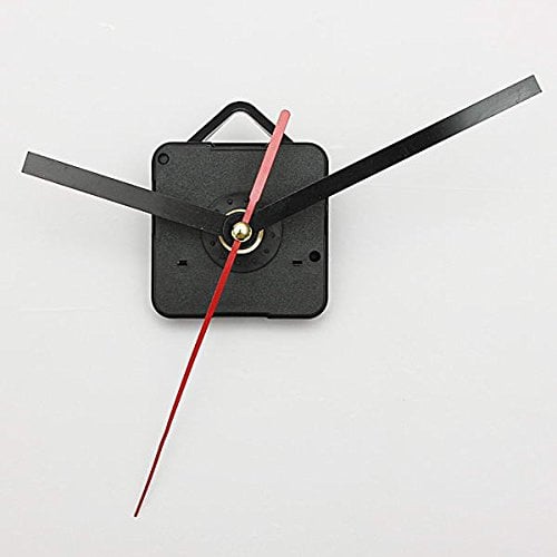 EsportsMJJ Black & Red Hand DIY Quartz Wall Clock Movement Mechanismus