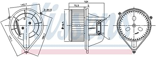 NISSENS 87241 Heating