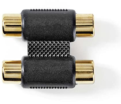 Nedis Stereo-Audio-Adapter 2x Cinch-Buchse - 2x RCA He