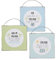 BOLTZE Schild Urlaub 3sort 20x20cm Material: Eisen lackiert hellblau grün Spruchschild Metallschild (3 Motive)
