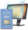 VistaProtect – Filtro Anti Luce Blu Premium per Monitor di Computer e Schermo PC, Rimovibile (20 - 22 Pollici)