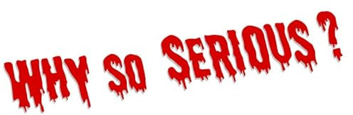 Decus why so serious Large XL 0361 (rot) // Sticker OEM JDM Style Aufkleber