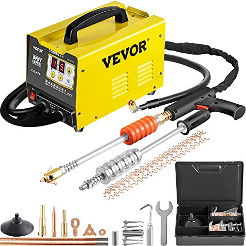 VEVOR Macchina di Riparazione di Affettatura 3 KW Kit Strumenti di Riparazione di Broccatura 220V Auto Affettatura Macchina Professionale di Saldatura a Punti G90E