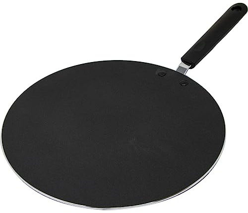 New 27.5CM Non Stick TAWA Cooking Kitchen Crepe PAN DOSA Pancake Handle Cook