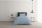 Italian Bed Linen Bettbezug Natural Color Doubleface, Leinen, Senf/Hellgraue, Einzelne