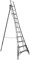 BPS 3 Leg Trade Master Tripod Ladder | 150kg Weight Rating | Auto Locking Clips | Aluminum Ladder | 3.6m