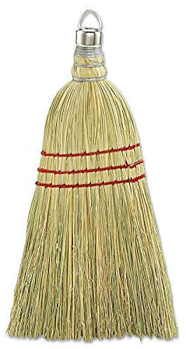 JYCCH Escoba batidora, Escoba batidora, Fibra de maíz, Mango de Madera de 10, Escoba -Escoba batidora-Escoba de Paja-Escoba de maíz-Escoba Wisk-Escoba-Escoba Paja de maíz-la Escoba wisp