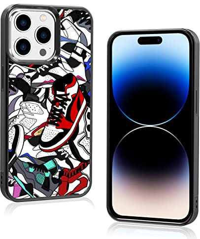 Axulimin Cool Shoe Phone Case for iPhone 14 Pro Case for Teen Boys Men Kids Boys - 6.1 Inch