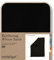 schlafgut Woven Satin Bettwäsche 155x220cm Bettdecke Bezug einzeln, Off-Black Uni in Hotelqualität mit 100% Baumwolle