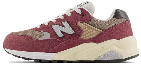 New Balance Herren 580 Sneaker, Washed Burgundy, 42 EU