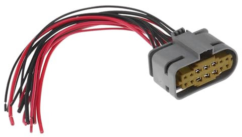 YINETTECH 1x Auto Frontscheinwerfer Steckdosenstecker Verkabelung 14-polig A0525456026 kompatibel mit Mercedes-Benz C W205 C 220 Auto Frontlampen Anschluss Scheinwerfer Kabelanschluss 15 cm