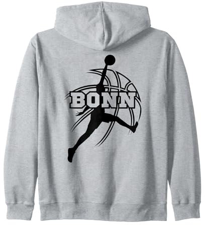 Bonn Basketball Fan Support Rheinland Stadion pink Kapuzenjacke