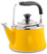 histling Tea Kettle for Stove Top, Stainless Steel Tea Kettle with Heat-Resistant Ergonomic Handle , Stainless Steel Stove Top Kettle with Handle Fast Whistling Kettle for Gas Hob Tea Kettle,2L,Yellow