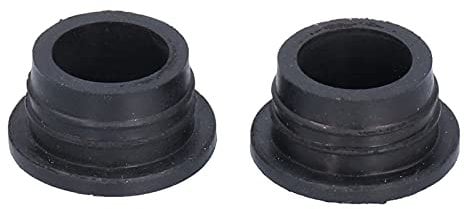 2Pcs Black Pool Ladder Rubber Bumper Safety Guard Swimming Pool Ladder Replacement