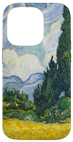 Van Gogh Wheat Field with Cypresses - Art for Artists Case for iPhone 14 Pro