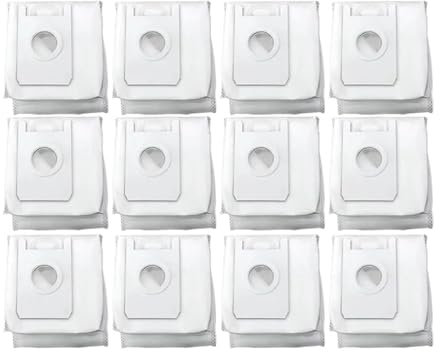 Sacs D'aspirateur Compatibles Avec Cecotec Et Conga 2290, Pièces De Rechange For Sacs À Poussière, Sacs Poubelles, Accessoires De Remplacement For Robots(12PCS)
