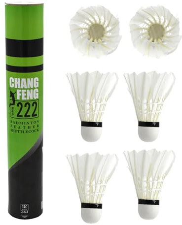 Birdminton Federball - Shuttlecocks mit großer Stabilität und Haltbarkeit | Hight Speed Training Badminton Balls | Shuttlecock Sports Outdoor Indoor Training