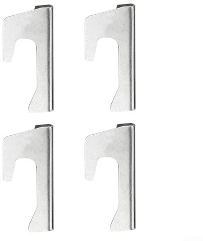 Gdfnmogo BBQ Pan Gasket Bracket Set Stainless Steel Spacer for Fire Bowl Kettle Grill Accessories Compatible with For Weber Plancha Outdoor Barbecue Cooking Equipment