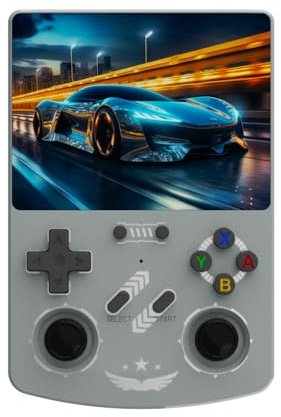 BAFUIE R40XX Console di gioco portatile retrò con schermo IPS da 4,2 pollici 64G integrato 18000+ giochi classicis Open Source Linux System Lettore video tascabile portatile con batterias da 4000 mAh