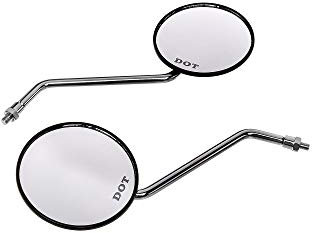 Set: 2 Spiegel, Ø100mm - für Simson S50, S51, S70, KR51/2 Schwalbe, SR50, SR80, u.a.