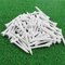 Kofull Professionelle Golf-Tees aus Holz, Größe 54 mm, Weiß, 100 Stück