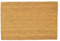 Nicola Spring Coir Door Mat - 90 x 60cm - Classic - Pack of 1 - Decorative Indoor Front Door Floor Mat Entry Dirt Trapper Rug Outdoor Boot Scraper Non Slip Backing Doormat