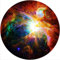 Slipmat Slip Mat Scratch Pad Felt for any 12 LP DJ Vinyl Turntable Record Player Custom Graphical - Orion Nebula 2