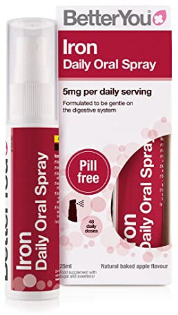 2 x BetterYou Iron Daily Oral Spray 25ml