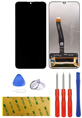 LTZGO LCD Táctil Compatible con Huawei Honor 10 Lite Honor 20 Lite Honor 20I Pantalla Negro Táctil Reemplazo Reparación Ensamblaje Digitalizador con Kit Cinta Adhesiva Herramientas (sin Marco)