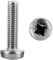 FASTON® Linsenkopfschrauben M6x16 KreuzschlitzH DIN 7985 Edelstahl A2 V2A (10 Stück) Kreuzschlitzschraube Linsenkopf Schrauben Gewindeschrauben Vollgewinde (ISO 7045)