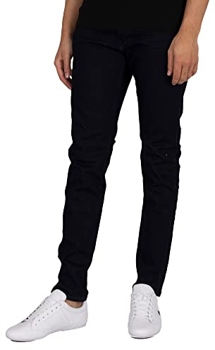REPLAY Anbass Men's Slim Fit Jeans with Power Stretch, Blue (0075 Blue), 36 W/34 L