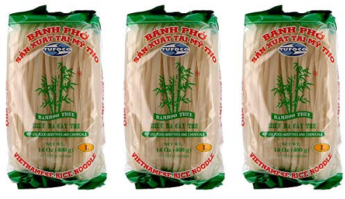 Bamboo Tree Rice Noodle (Large - 5MM) 400g - Pack of 3