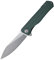 Petrified fish PF818 Klappmesser, 3.54 D2 Satin Klinge G10 Griff, Mit Kugellager EDC Taschenmesser (Green Stonewashed)