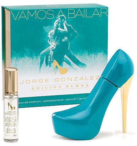 JORGE GONZALEZ by GLAMOUR & HEELS – EDICIÓN RUMBA Duftset 100 ml + 15 ml; Eau de Parfum, Duft für Frauen