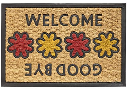 Hamat - Fußmatte Boucara Decor - Welcome Goodbye - 40 x 60 cm