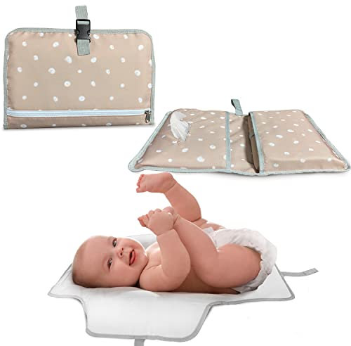 Cambiador bebe portatil (MARRON)