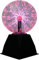 mumisuto Plasma Ball Lampe, 3 Zoll Magic Plasma Ball Light Berührungsempfindliche Plasmalampe USB wiederaufladbare Magic Plasma Globe Light für Party, Dekorationen (Keine Batterie)