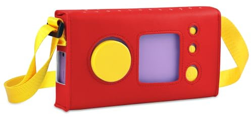 Housse pour Lunii Boîte à Histoires, Coque de Protection Compatible avec Lunii 1 2 et 3, Rouge