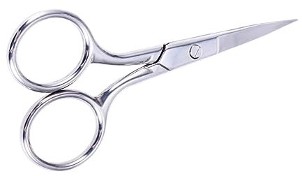 Beavorty Ciseaux à Sourcils Tondeuse Faciale Cisailles à Poils De Nez Ciseaux à Moustache Ciseaux à Poils De Nez Tondeuse à Barbe Mini Ciseaux Beauté Faux Cils Homme Ciseaux à Cils Brodé