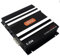 Daroplo Amplificador de Coche de 3800 W Amplificador de Potencia de Audio EstéReo para Coche de Alta Potencia de AleacióN de Aluminio Negro de 2 Canales para Subwoofer de Coche