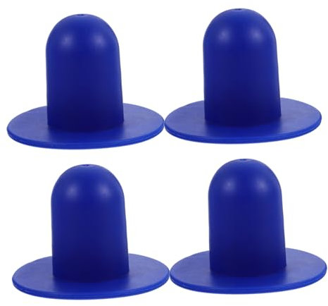 FUNOMOCYA 4 Stück Schwimmbadzubehör Geerdete Poolstecker Strapazierfähige Winter-pool-stecker Kunststoffstopfen Für Pools Poolteile Ablassschraube Für Poolfilter Pool-ersatzstopfen Pvc
