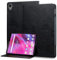 Mldjomid Funda para Tablet Lenovo Tab M8 2nd Gen/3rd Gen 8 2019 Funda Protectora, Cuero PU Flip Business Cover con Ranura para Tarjeta y Función de Soporte Funda Magnética, Hebilla de Gato Negro