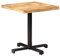JUDYY Bistrotisch Quadratisch 70x70x75 cm Raues Mangoholz, Stehtisch, Balkontisch, Partytisch, Biertisch, Beistelltisch, Bierkasten Tisch - 320266
